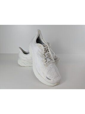 Hoka One One M Clifton 8 Wide Men's Running Shoes White Size 10.5
